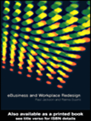 cover image of e-Business and Workplace Redesign